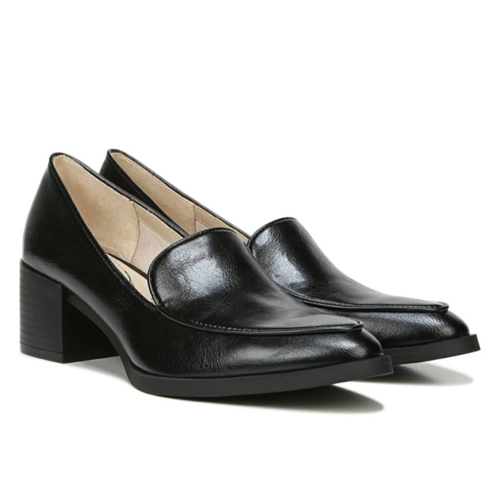 LIFESTRIDE Women's Devyn Slip On Block Heel Loafers